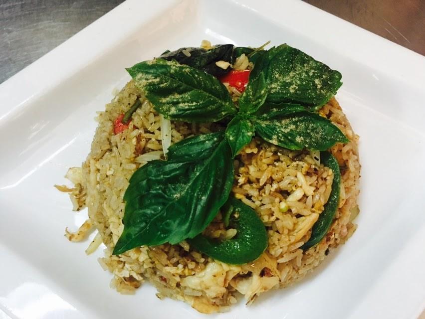 Basil Fried Rice · With onion, bell pepper, chili, basil and egg.