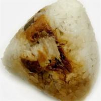 Unagi Eel Rice Ball · White Koshihikari Rice, Eel, Sugar, Soy Sauce, Wheat, Mirin