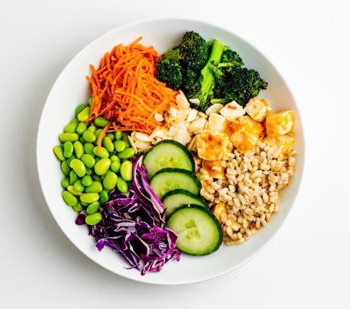 Build Your Own Greens & Grains Bowl · Choose from a variety of nutritious Greens & Grains - Add your choice of Protein, then pile on the veggies, Select a Sauce and add a garnish! Satisfy your cravings any way you choose!