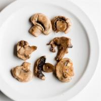 PnC Side of Roasted Mushrooms · Sliced mushrooms roasted to perfection and served chilled.
