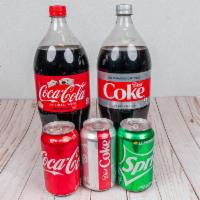 Cans Drink · Coca cola  , diet or Sprite 