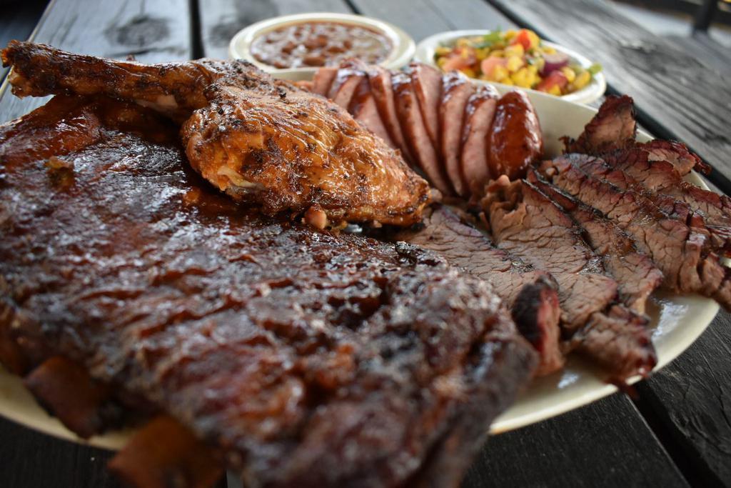 1 lb. Ribs  · So delicious we named the restaurant for them! St Louis style ribs seasoned to perfection, hickory smoked and lightly braised with our homemade bbq sauce.