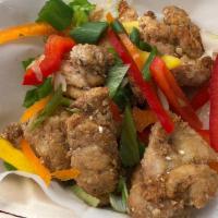 Crispy Chicken Meal · Natural boneless lightly crispy seasoned chicken served in original or teriyaki flavor, and ...