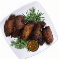 3 Meat Combo Meal · Enjoy a delicious combination of our Crispy Chicken, Ribs, and Jerk Wings.  This meal is a g...