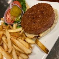 Veggie Burger   · Comes with lettuce, tomato & onion.