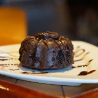 Chocolate Lava Cake · Warm it up at home and dig in!
