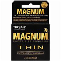 Trojan Magnum Thin Condoms 3pack · 
