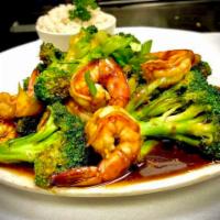 Shrimp and Broccoli · 