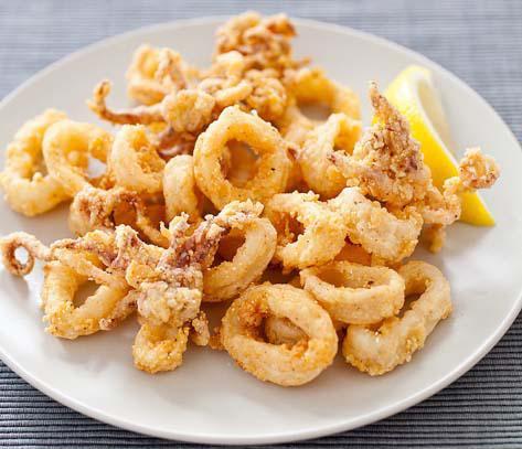 Fried Calamari · Lightly fried tender calamari served with tartar sauce
