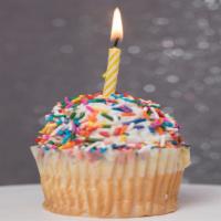 Birthday Surprise Cupcake · Food Allergy Warning Sign: Please Be advised That Our Food May Have Come In Contact Or Conta...