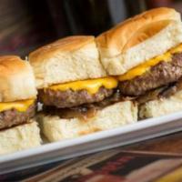 Timmy Cheeseburger Sliders · 3 cheeseburger sliders. No sides.
