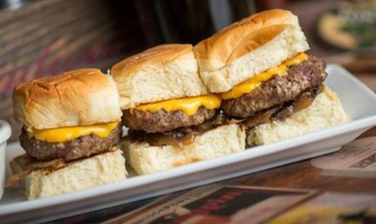 Timmy Cheeseburger Sliders · 3 cheeseburger sliders. No sides.