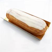 Eclair - Vanilla · Vanilla pastry cream with vanilla glaze