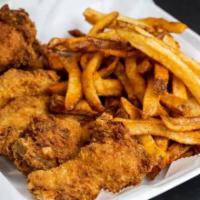 10 Fried Chicken Wings · Try our RIDICULOUS jumbo chicken wings tossed in our seasoned flour and deep fried. Add hand...