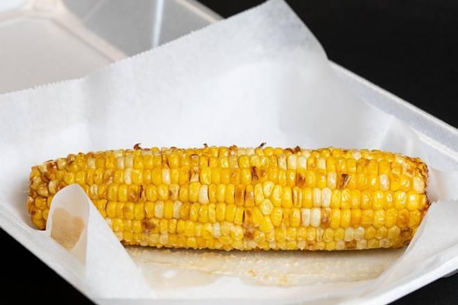 Fried Corn on The Cob · Lightly deep fried fresh corn on the cob.  Tossed in cajun butter. 