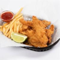 Fried Whiting Fish (2 pcs) · Basket comes with Cajun fries or coleslaw. Substitute onion rings.