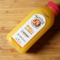 Natalie's Orange Juice · Made with 100% Floridian oranges