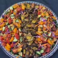 Tomato and Carrot Salad Platter · Rainbow Vegetable Salad Tray