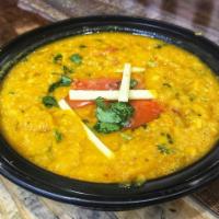 Daal Tadka · Lentils smoothly blended with tomatoes, onions & traditional Indian spices.