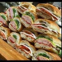 1. Prosciutto Di Parma and Water Mozzarella Sandwich · 