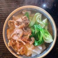 C18. Noodle Soup · Choice of chicken, BBQ pork, vegetable. Add seafood for an extra charge.