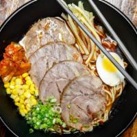 Braised Beef Ramen or Rice Noodle ( spicy) · Beef broth serves with beef brisket, corn, bamboo shoot, green onion , cilantro and seasned ...
