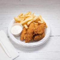 20. Chicken Fingers Combo · Served with fries and can soda.