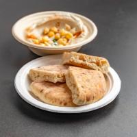 Hummus with Chickpeas  · Dip made from chickpeas.