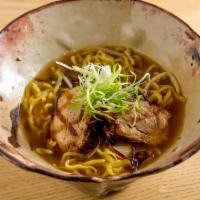 Ramen Classic · Chicken and fish soup and pork chashu. Comes with Ajitama (flavored egg)