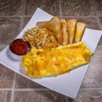 Build Your Own Omelet · Pick 1 meat: Ham, turkey, bacon or sausage choose up to 3 veggies.