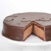 Chocolate cheese cake · 