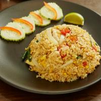 Siamese Fried Rice  · With egg, tomato, onion and scallion