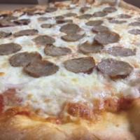 74. Sausage Regular Pizza · 18