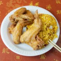 13. Chicken Wings with Garlic Sauce · Hot and spicy.