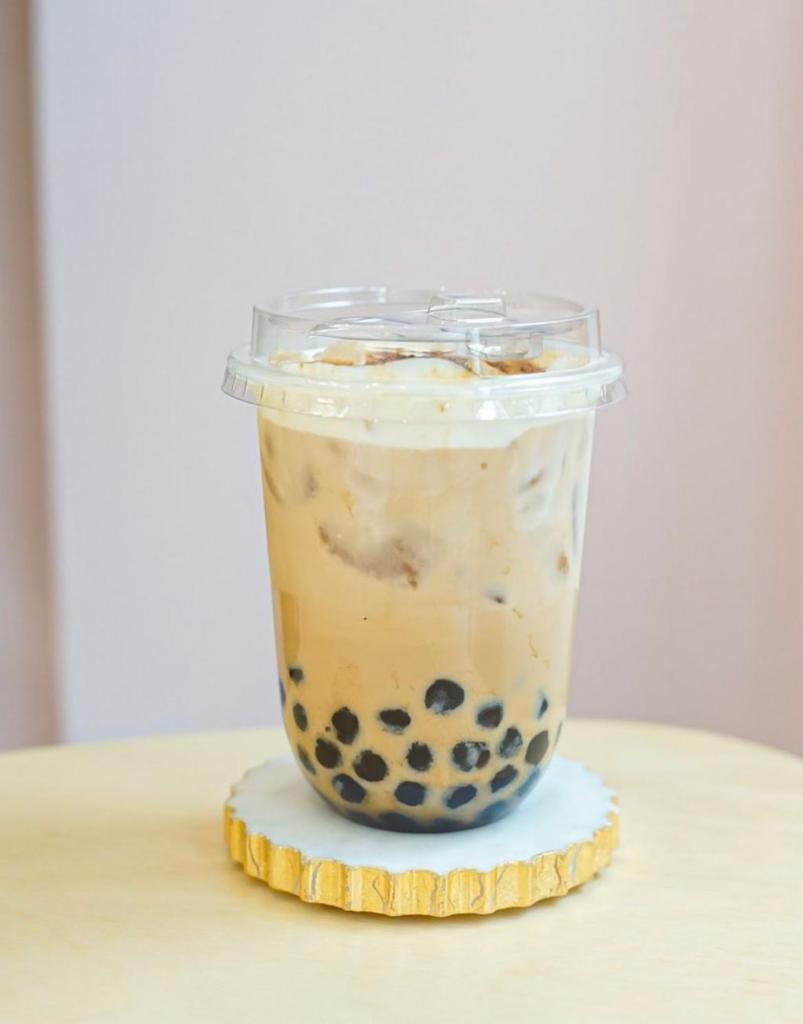 Buncha Milk Tea · It already comes with bubble and cheesefoam