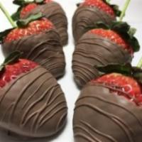 1 pound Milk Chocolate Covered Strawberries · Our most POPULAR item! 

Dipped fresh to order, our juicy strawberries will have you coming ...