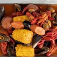 Make Your Own Seafood Combo · Choose any 1/2 lb. (minimum 2 items). Comes with corn and potatoes.
