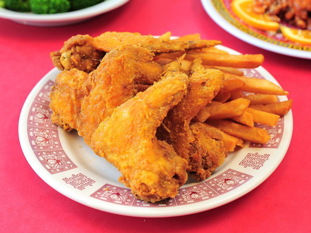 5. Chicken Wings · 4 pieces.