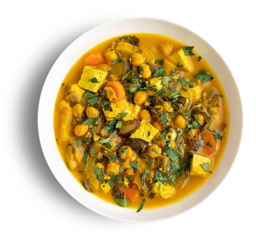 Wellness Soup · Healthful turmeric and mushroom broth are the key ingredients to this recipe.