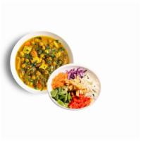 Wellness Soup and Salad · 12 oz. Healthful turmeric and mushroom broth are the key ingredients to this recipe.