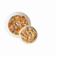 Bubbie's Chicken Soup and Spread · 12 oz. Our version made with matzoh balls will make you wonder why anyone ever used noodles.