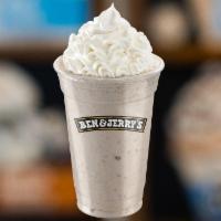 Cookie Cookie Shake · Chocolate Chip Cookie Dough and Milk ＆ Cookies ice creams blended together