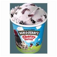 Cherry Garcia Ice Cream · Cherry Ice Cream with Cherries ＆ Fudge Flakes