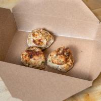 Chicken Meatballs(3) · Includes choice of one side. 