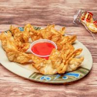 Crab Rangoon (8pc) · Fried crab meat & cheese wontons 