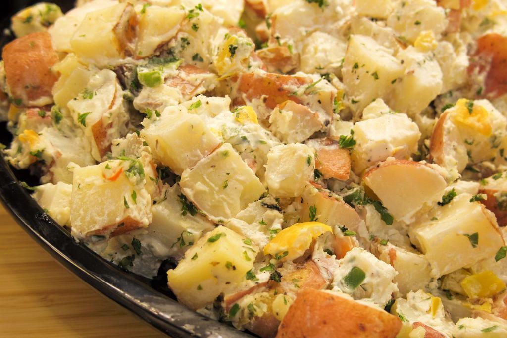 1 lb. Redskin Potato Salad · Cold dish made from seasoned potatoes. 