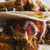 Three Taco Combo · 3 Soft shell tacos with your choice of beef, chicken or fish topped with lettuce and tomato....