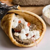 Lamb Gyro with Fries · 