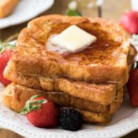 Order of French Toast · Home-made French toast.