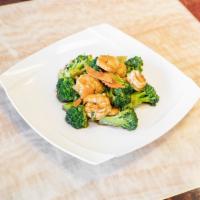 81. Shrimp with Broccoli · 